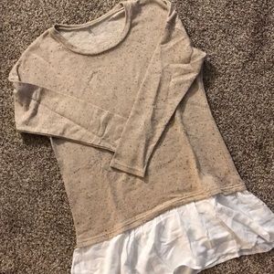 Light tan J.Crew Tunic